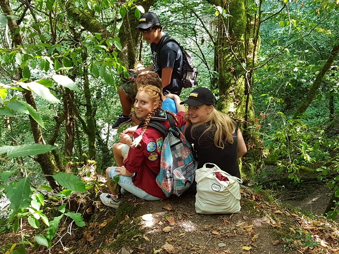 De Explorers van de Scouting Tono-groep zijn weer thuis van het kamp. De oudste scouts van deze groep gingen op ontdekking in de bossen van Brexbachtal.
