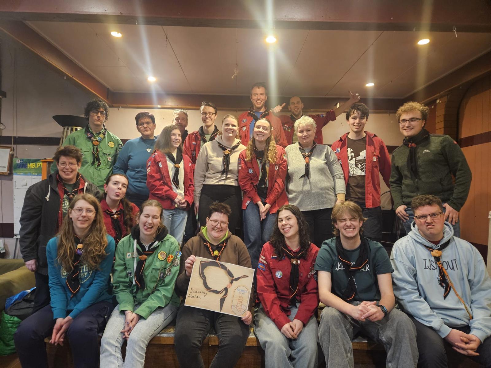 Scouting Aleida nam deel aan de laatste iScout-wedstrijd