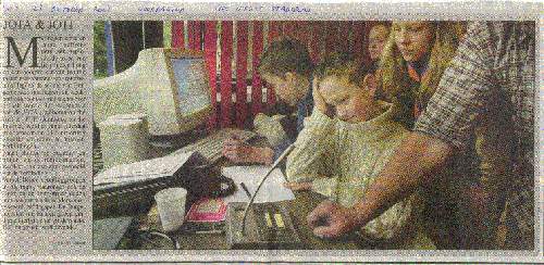 Voorpagina van het Nieuwe Stadsblad, woensdag 23 oktober 2003