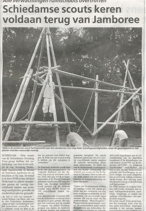 Pagina 6 van het Maasstad Weekbladen, editie Schiedam, van 25 augustus 2004