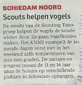 Het artikel in het Algemeen Dagblad van 2 februari 2012