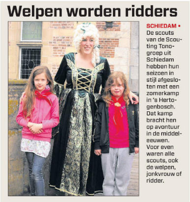 Het AD/RD katern Waterweg van 25 juli 2012.