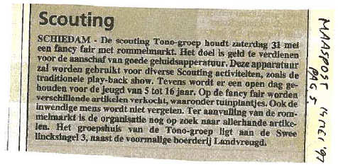 Het Nieuwe Stadsblad van 29 mei 1997 op pagina 5